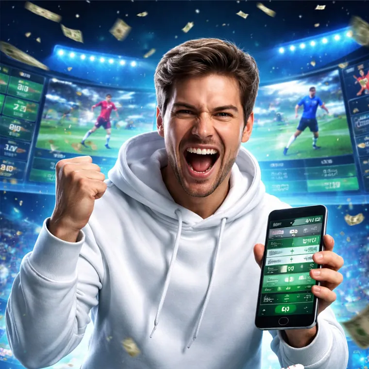 Graphic representing mobile gaming and app download benefits